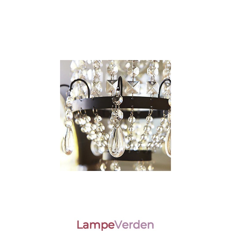 Pendent lys i krystal