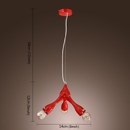 Loftslampe med 3 lys