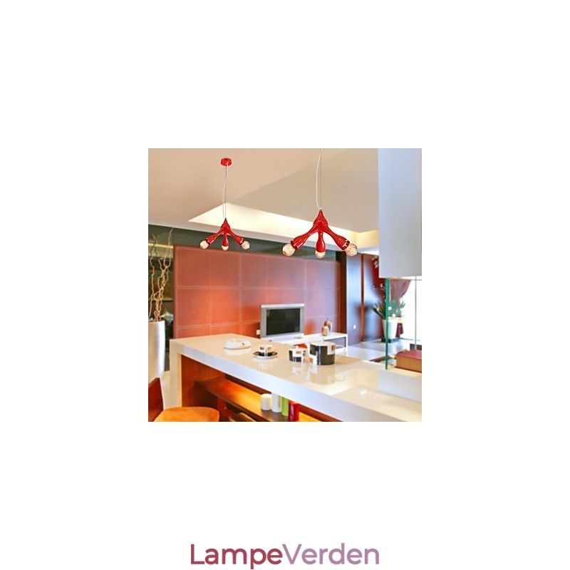 Loftslampe med 3 lys