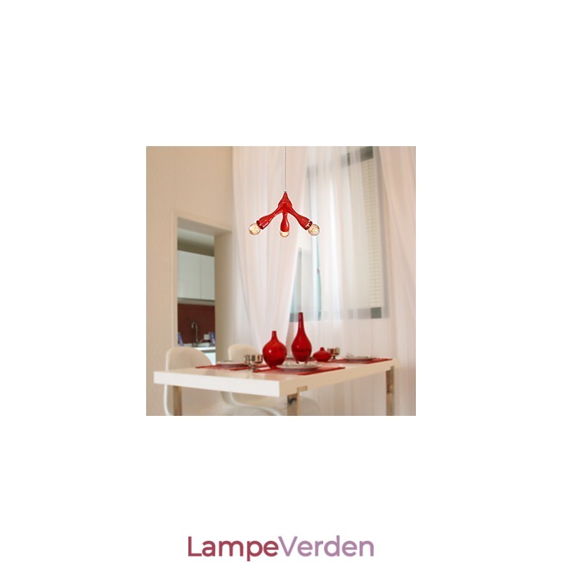 Loftslampe med 3 lys
