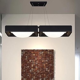Pendellamper 2 lys moderne enkel kunstnerisk