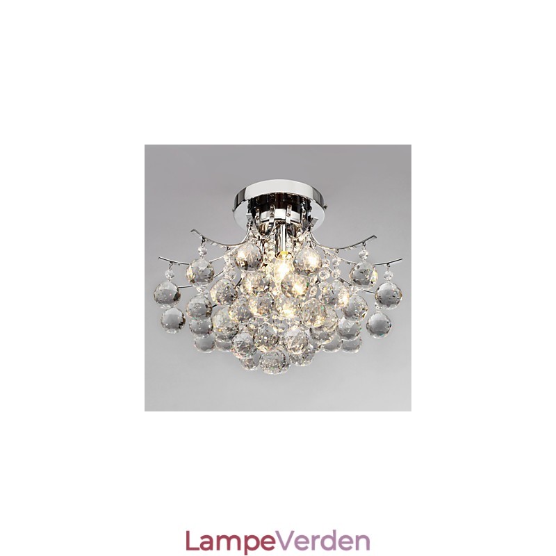 Lysekrone moderne krystal 3 lys