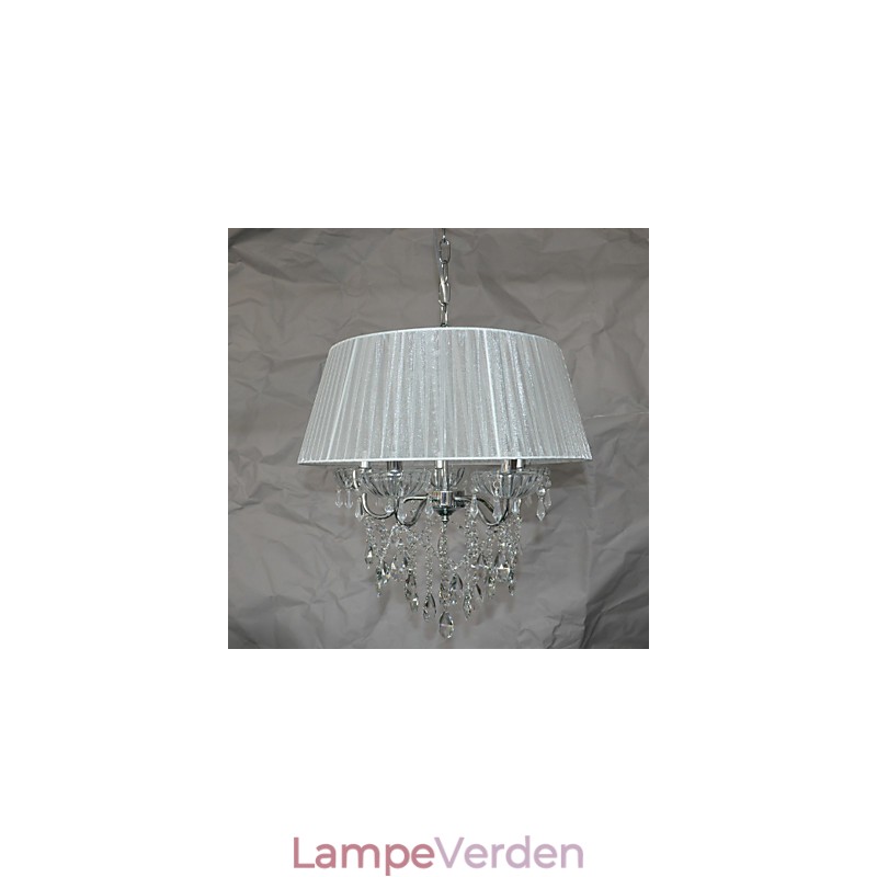 Dainty Chic 5 lys vedhæng mønster med blomst