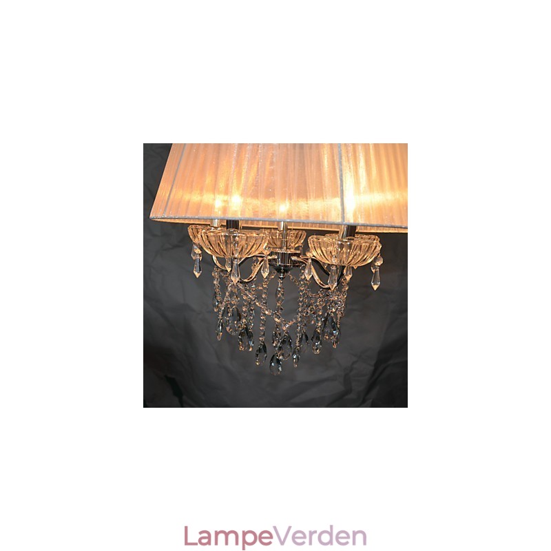 Dainty Chic 5 lys vedhæng mønster med blomst