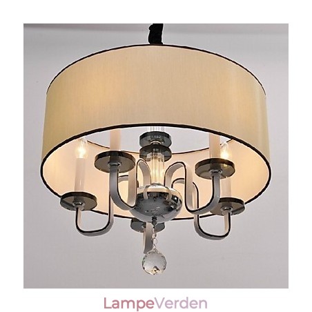 Moderne moderne Crystal Chrom Metal Pendellampe Moderne moderne Crystal Chrom Metal Pendellampe