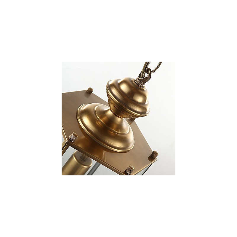 Pendellygter Krystal Mini Style Traditionel Klassisk Metal