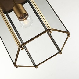 Pendellygter Krystal Mini Style Traditionel Klassisk Metal