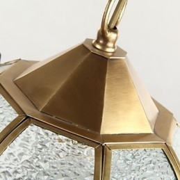 Pendellygter Krystal Mini Style Traditionel Klassisk Metal