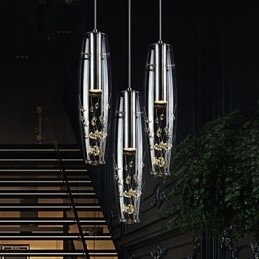 Moderne moderne mini stil galvaniseret metal pendel lys børn