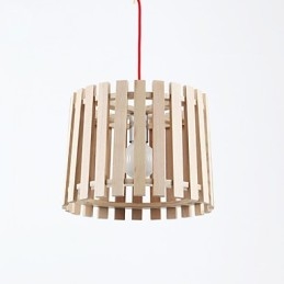 Pendellamper Mini Style Modern Contemporary Wood