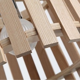 Pendellamper Mini Style Modern Contemporary Wood