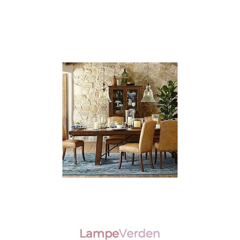 Country Mini Style Painting Glas Pendel Light