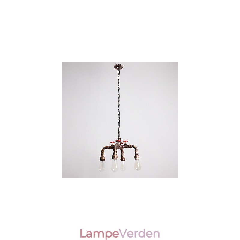 Vandrør Retro 4Light maleri pendel