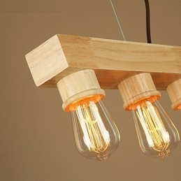 Pendellamper Country Wood Bambus