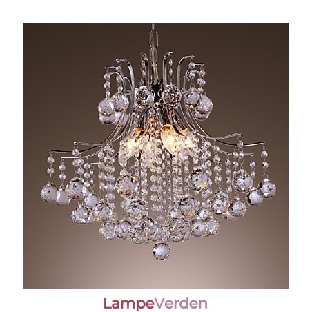 Moderne moderne krystal mini stil galvaniseret metal pendellampe Moderne moderne krystal mini stil galvaniseret metal pendellampe