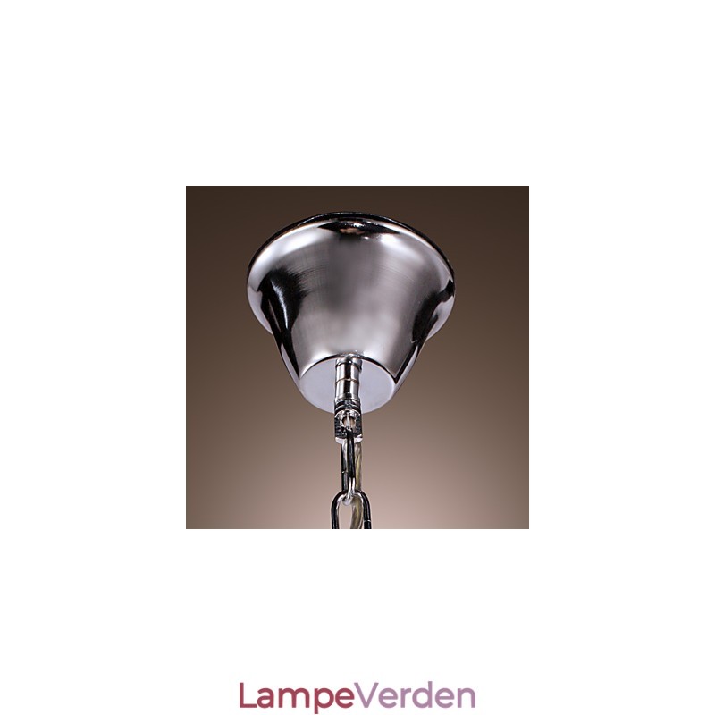 Moderne moderne krystal mini stil galvaniseret metal pendellampe