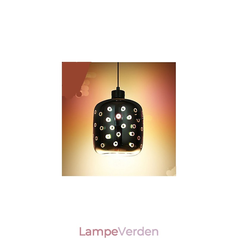 Enkelt bord 3D Glas Creative Pendant