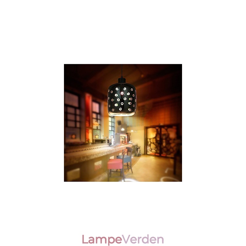 Enkelt bord 3D Glas Creative Pendant