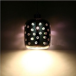 Enkelt bord 3D Glas Creative Pendant