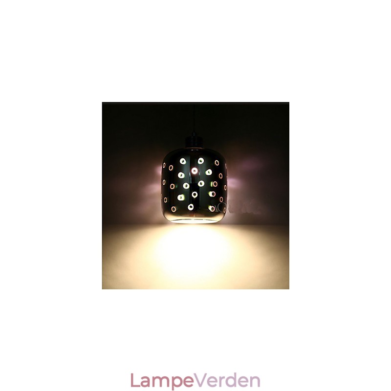 Enkelt bord 3D Glas Creative Pendant