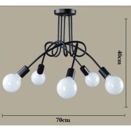 Pendellamper moderne moderne metal
