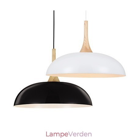 Mini kunstnerisk pendel 1 lys moderne enkelhed sort hvid finish aluminium & træ droplight Mini kunstnerisk pendel 1 lys moderne enkelhed sort hvid finish aluminium & træ droplight