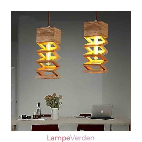 Pendellamper Country Wood Bambus