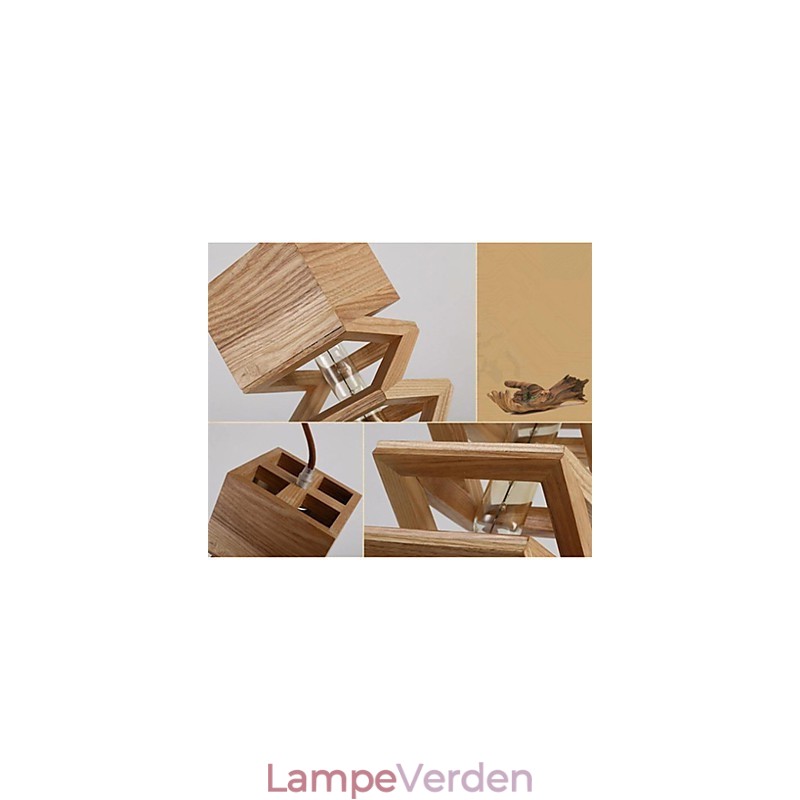 Pendellamper Country Wood Bambus