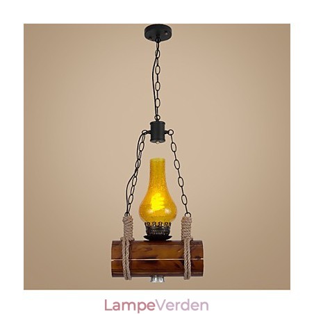 Bar Of The Retro Solid Wood Single Head Pendant Bar Of The Retro Solid Wood Single Head Pendant