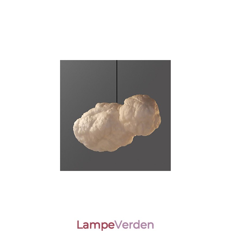 Bomuldslampe Leisure Cloud Pendel