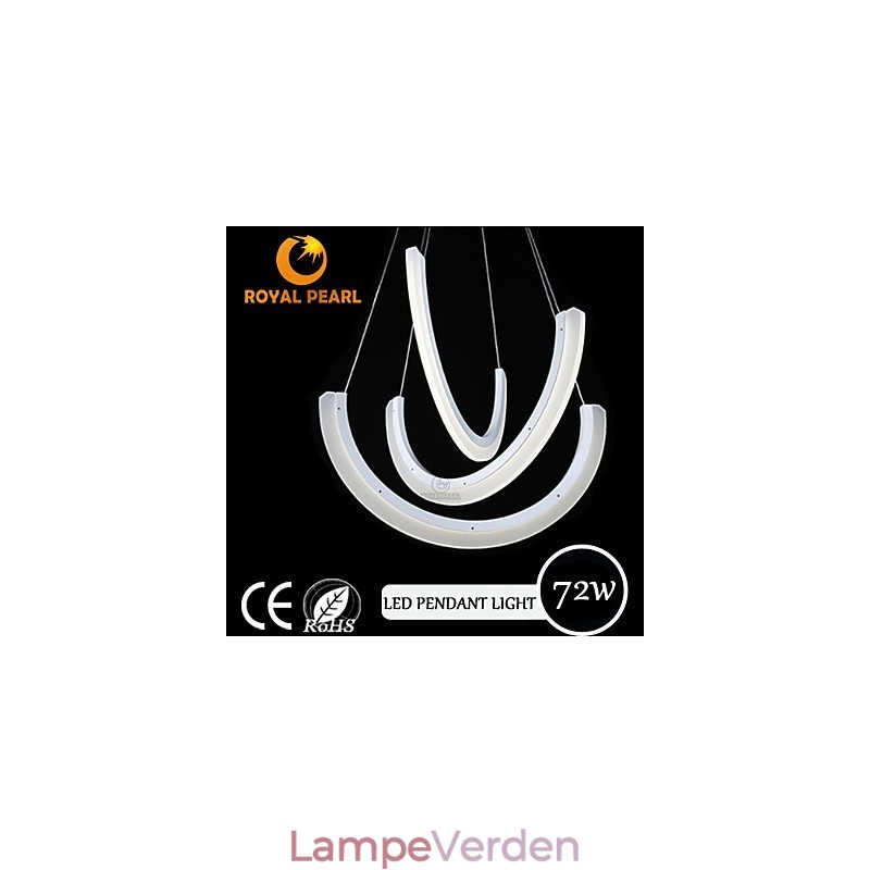 Moderne pendel i akryl i moderne design