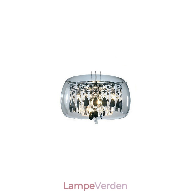 Moderne moderne trommekrystal, galvaniseret pendel i ministil