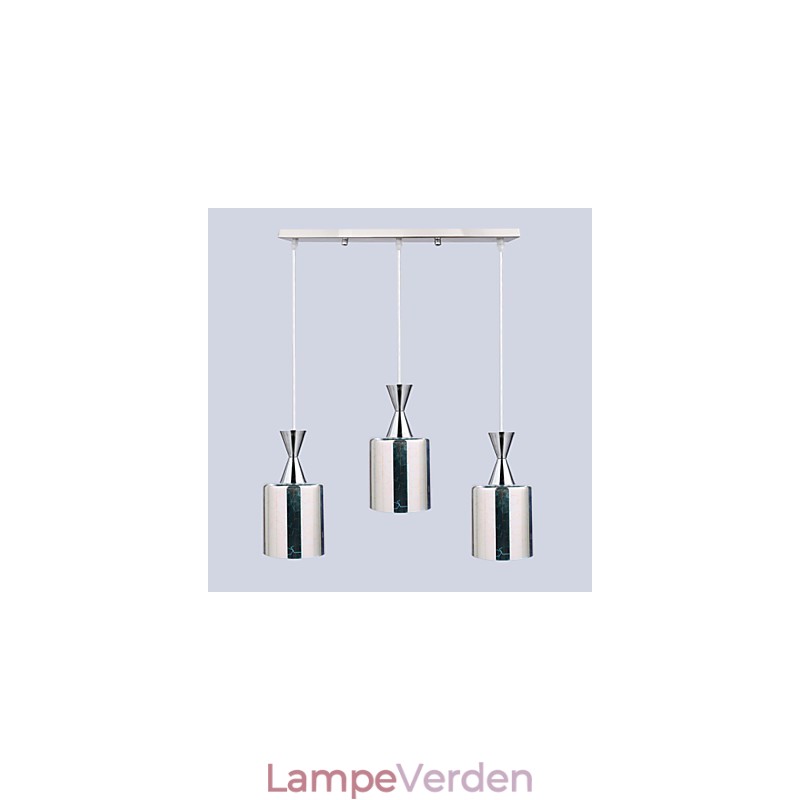 Drømmelasergravering Forkromet lampe 3 Lige