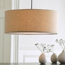 Rustik Lodge Vintage Country Andet Stof Pendel Light