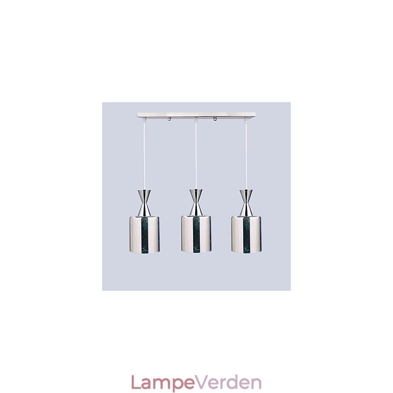 Drømmelasergravering Forkromet lampe 3 Lige