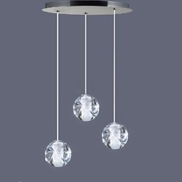 Krystalglas lysekrone Hail 3B