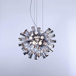 Moderne moderne pendel i børstet metal
