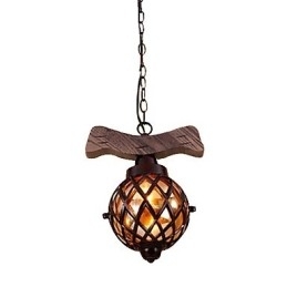 Lysekrone Pendel Light Mini Style Traditionel Klassisk Country Globe