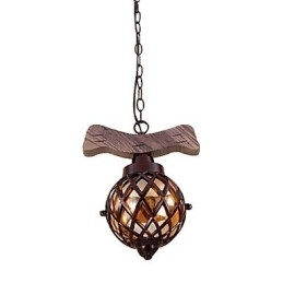 Lysekrone Pendel Light Mini Style Traditionel Klassisk Country Globe