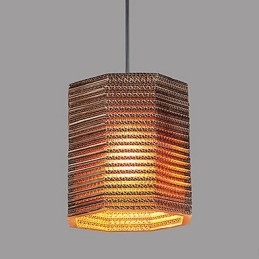 Pendel 1 lys moderne stofmateriale