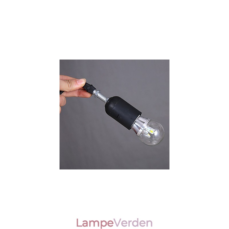 Pendel 1 lys moderne stofmateriale