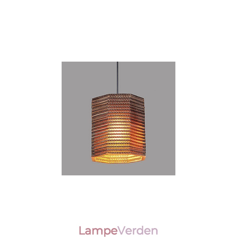 Pendel 1 lys moderne stofmateriale