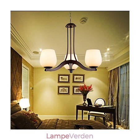 Traditionel Klassisk Retro Mini Stil Maleri Metal Lysekrone