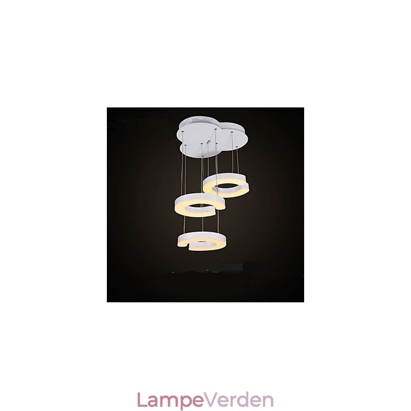Tre C Type Akryl Lysekrone Lysekrone