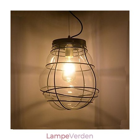 Northern Europe Simple Modern Creative Glas Retro Pendel