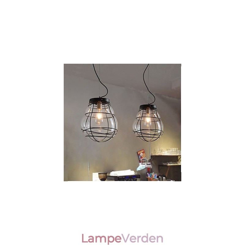 Northern Europe Simple Modern Creative Glas Retro Pendel
