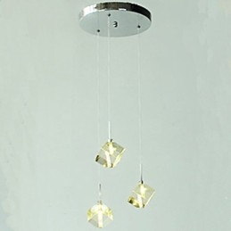 Fashion Crystal Lampe Tre Head Crystal Pendant