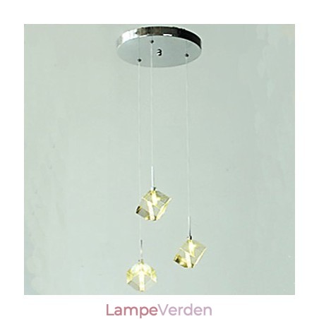 Fashion Crystal Lampe Tre Head Crystal Pendant