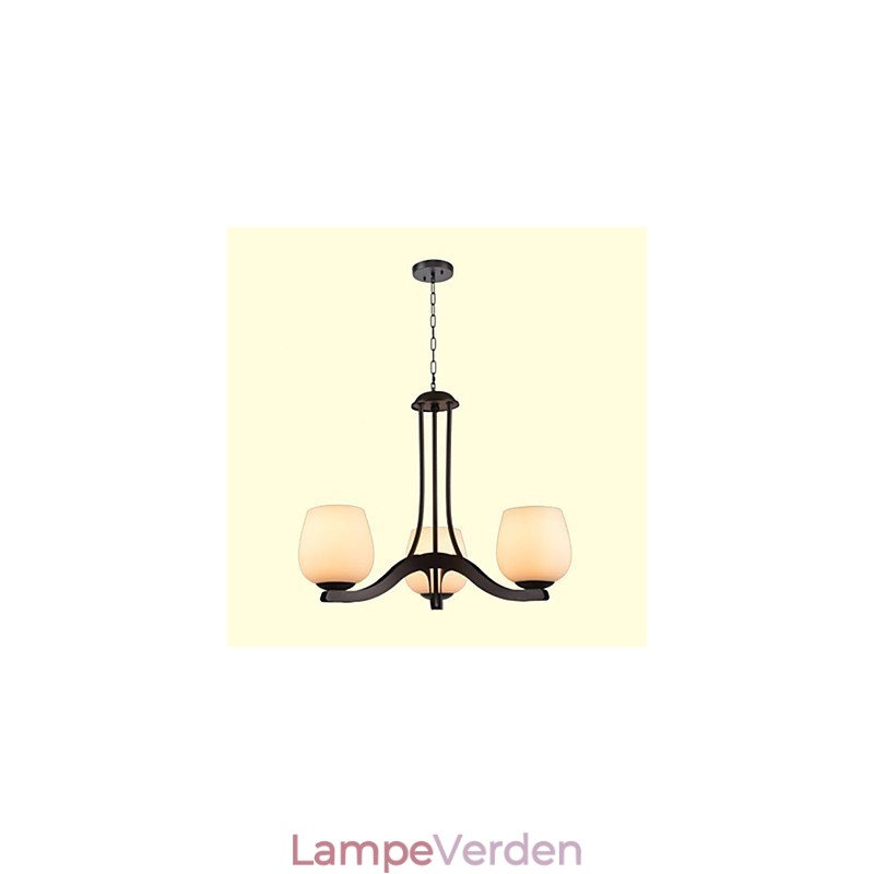 Traditionel Klassisk Retro Mini Stil Maleri Metal Lysekrone