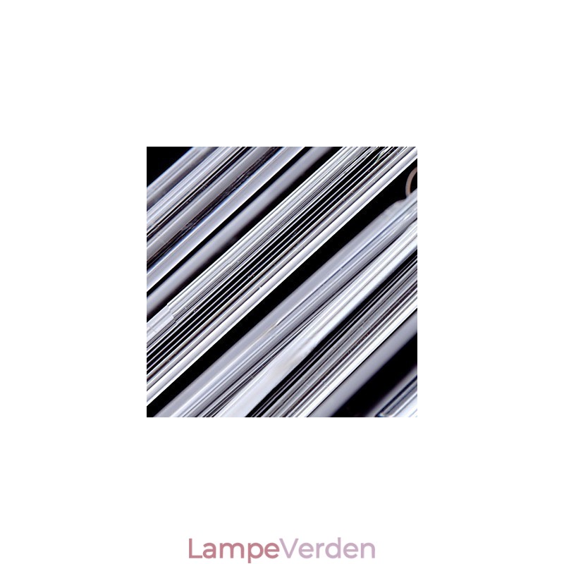 Moderne 3 lys pendel med glasstang